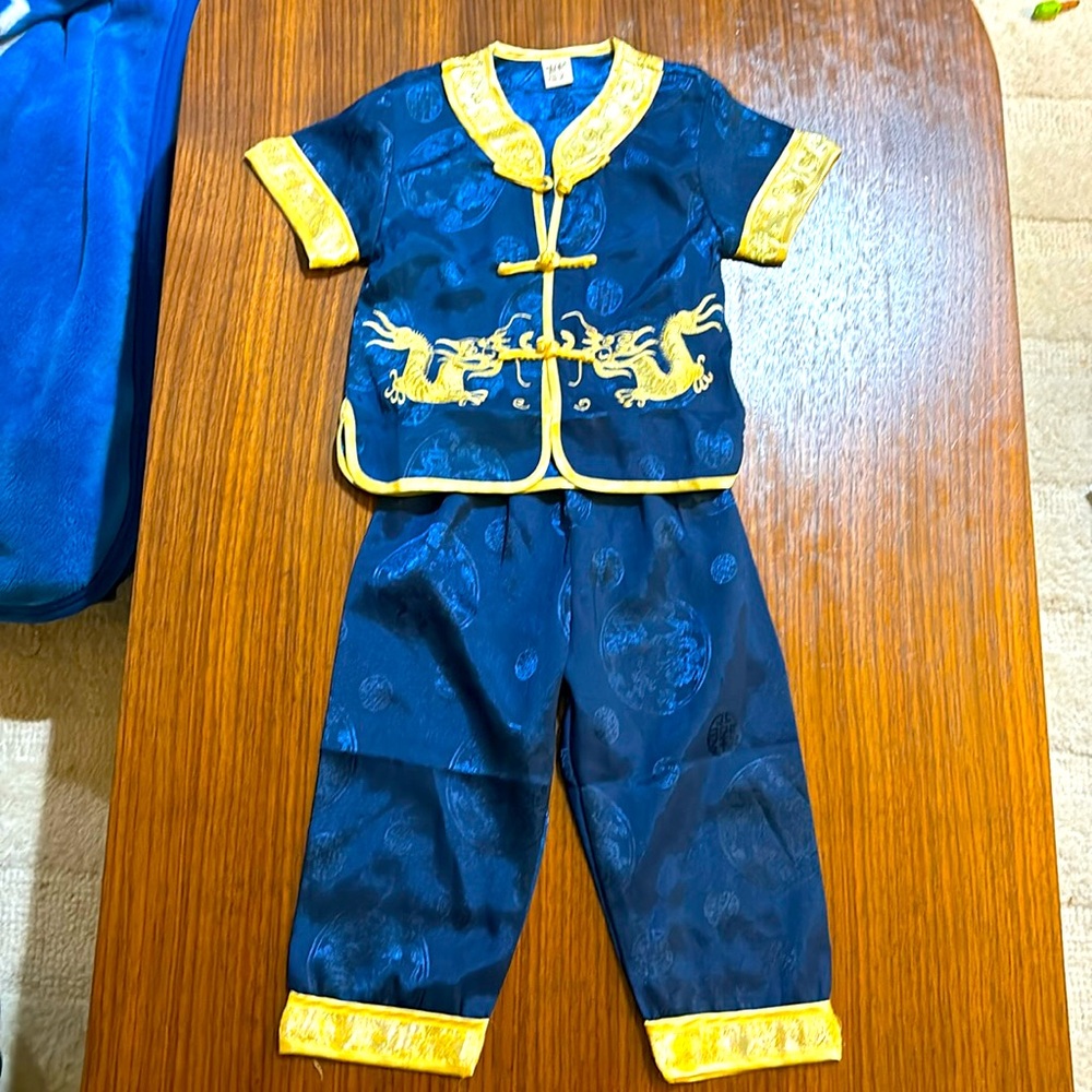 Samurai costume size 24 months
